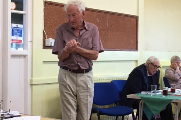 July 2018 meeting was the Freddie Drabble and Charles White - Sons of Neptune